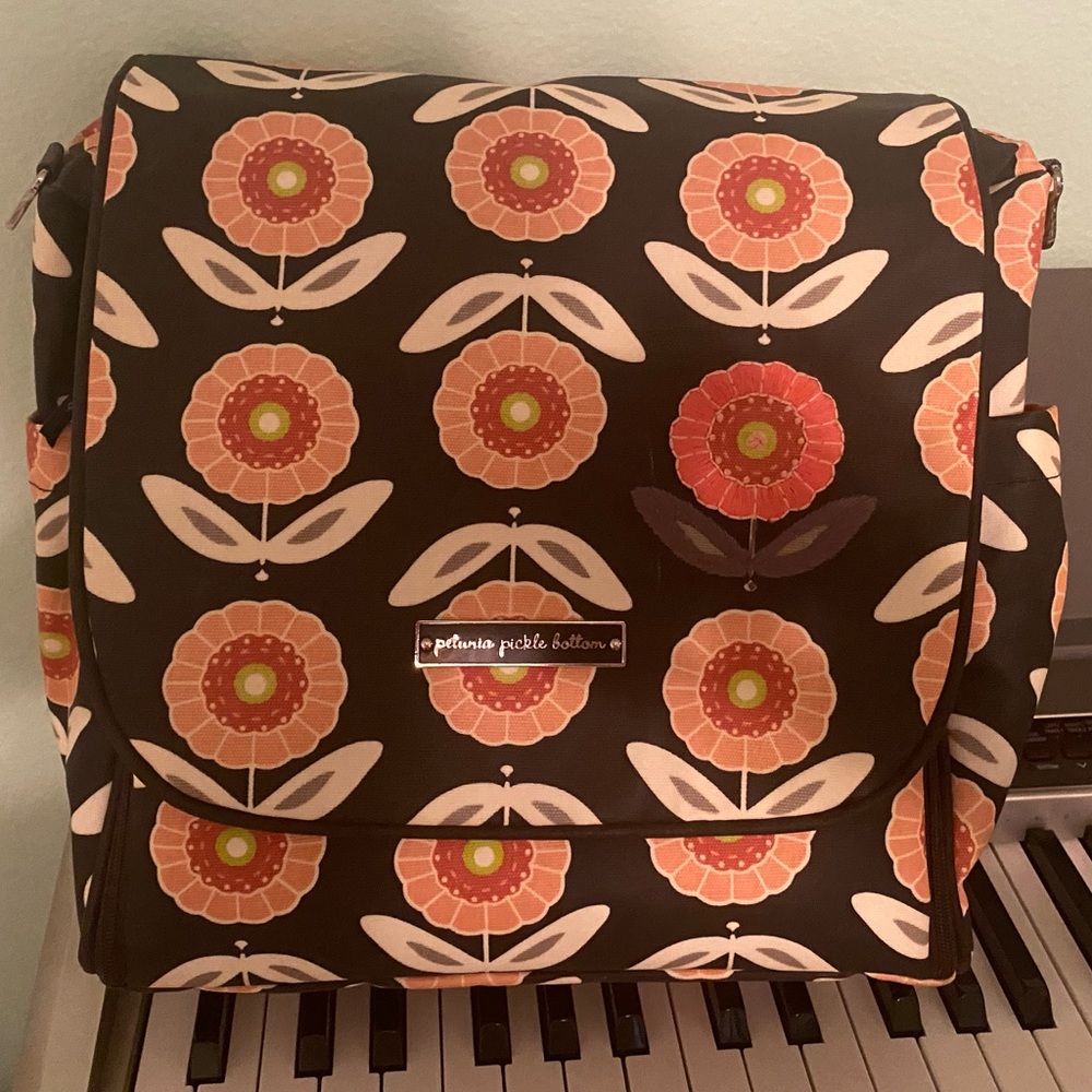 Petunia pickle bottom floral diaper bag